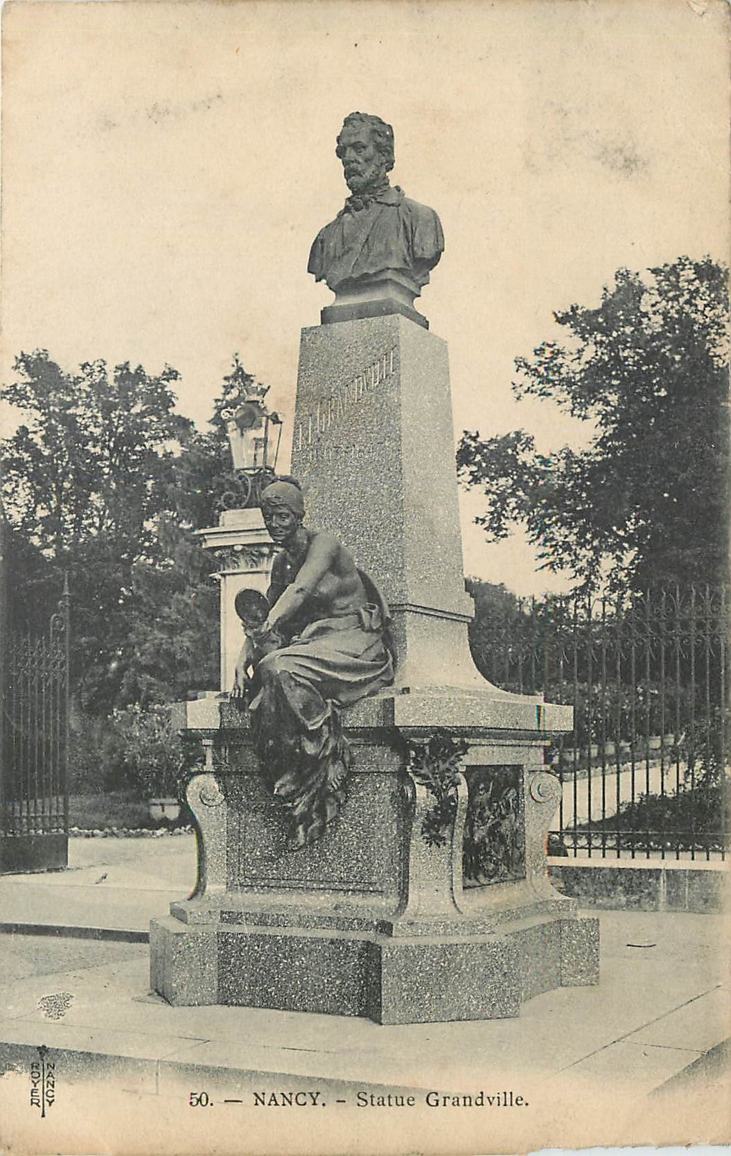 CPA Nancy Statue Grandville 