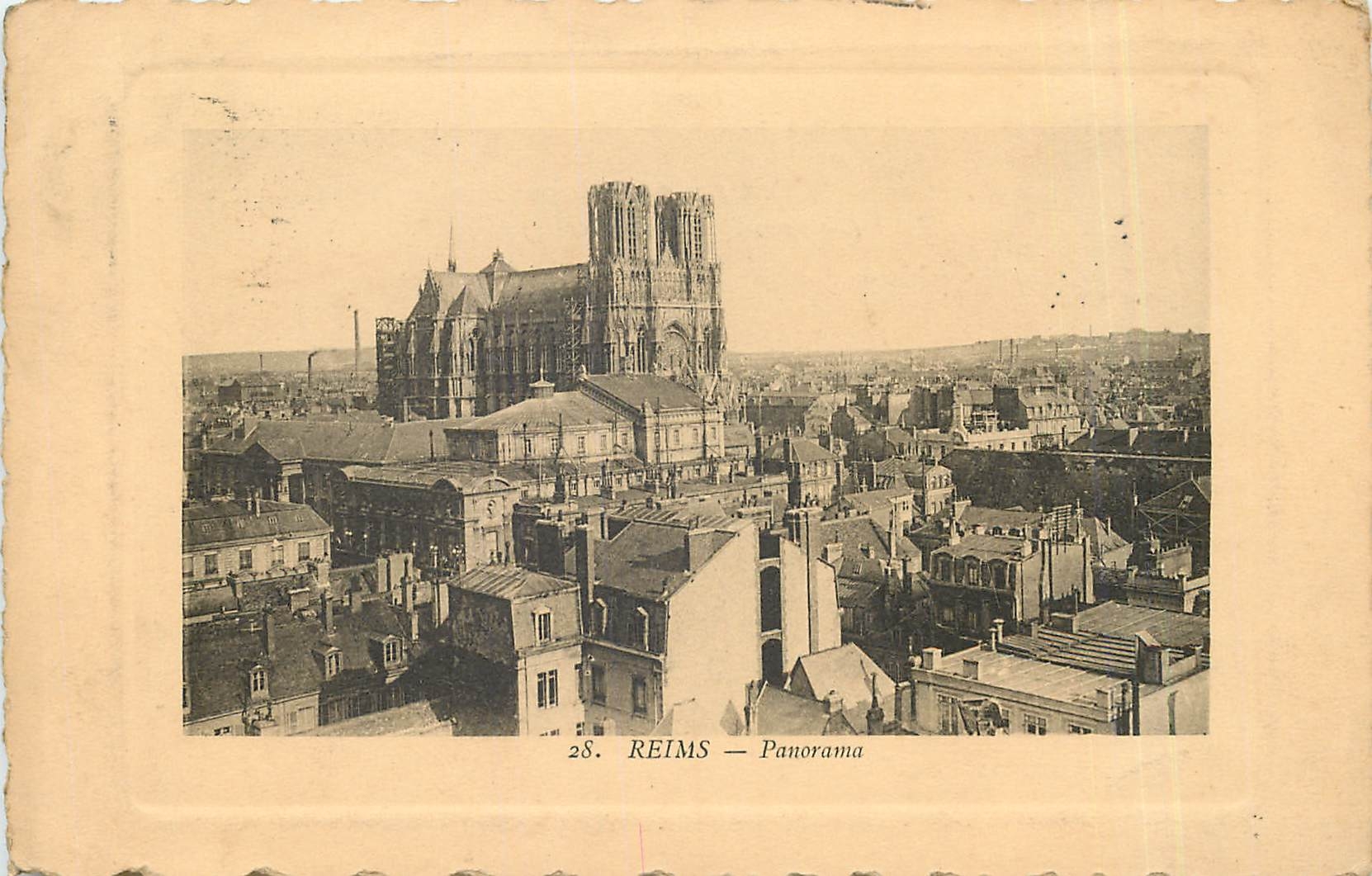 CPA Reims Panorama 