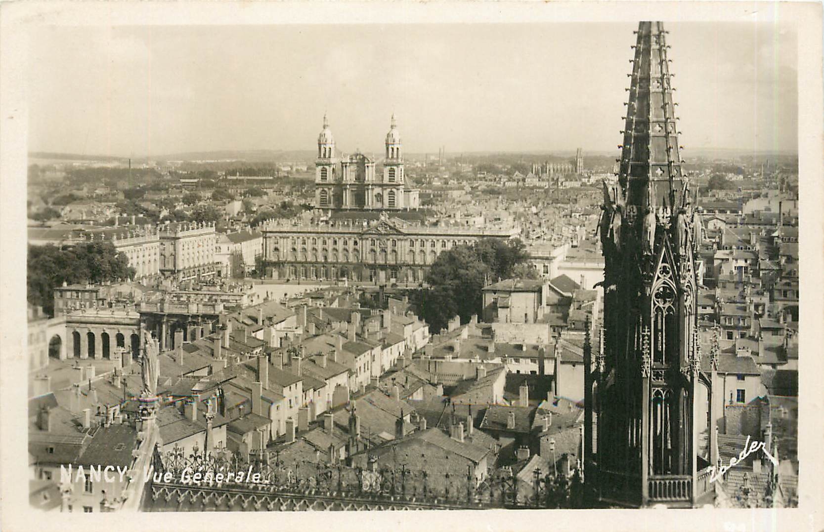 CPA Nancy Vue Generale 