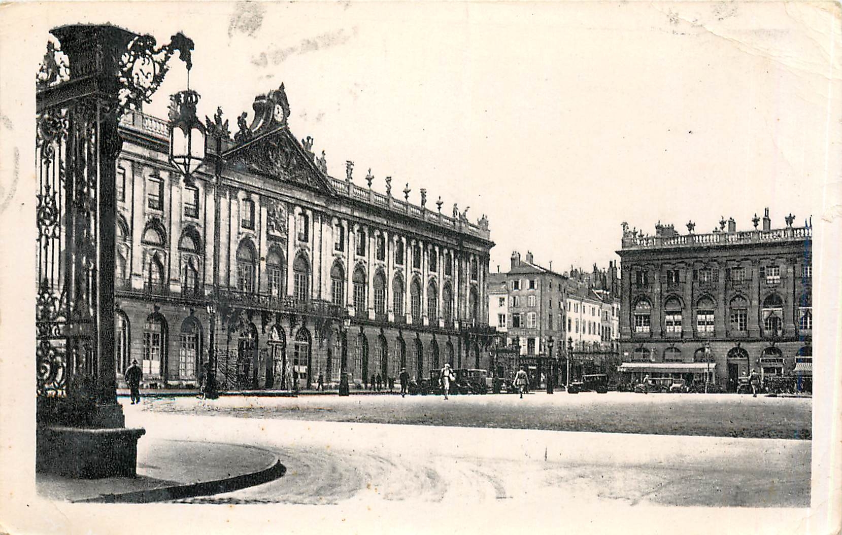 CPA Nancy Place Stanislas Hotel de Ville 