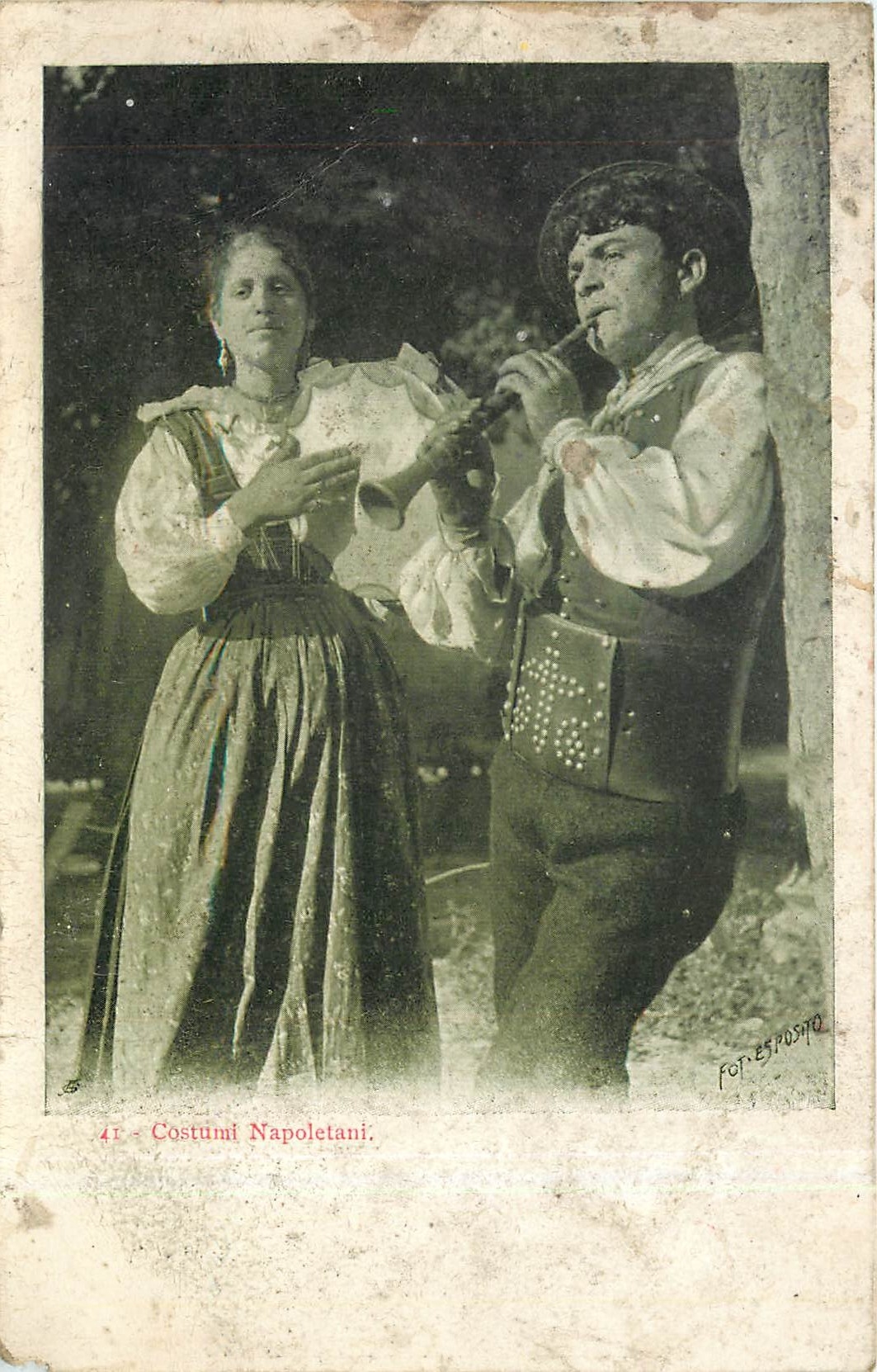 CPA Costumi Napoletani 