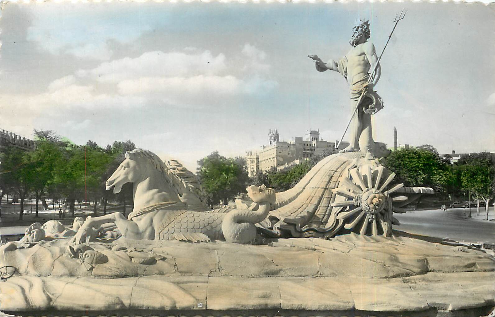 CPM Madrid Fontaine a Neptune 