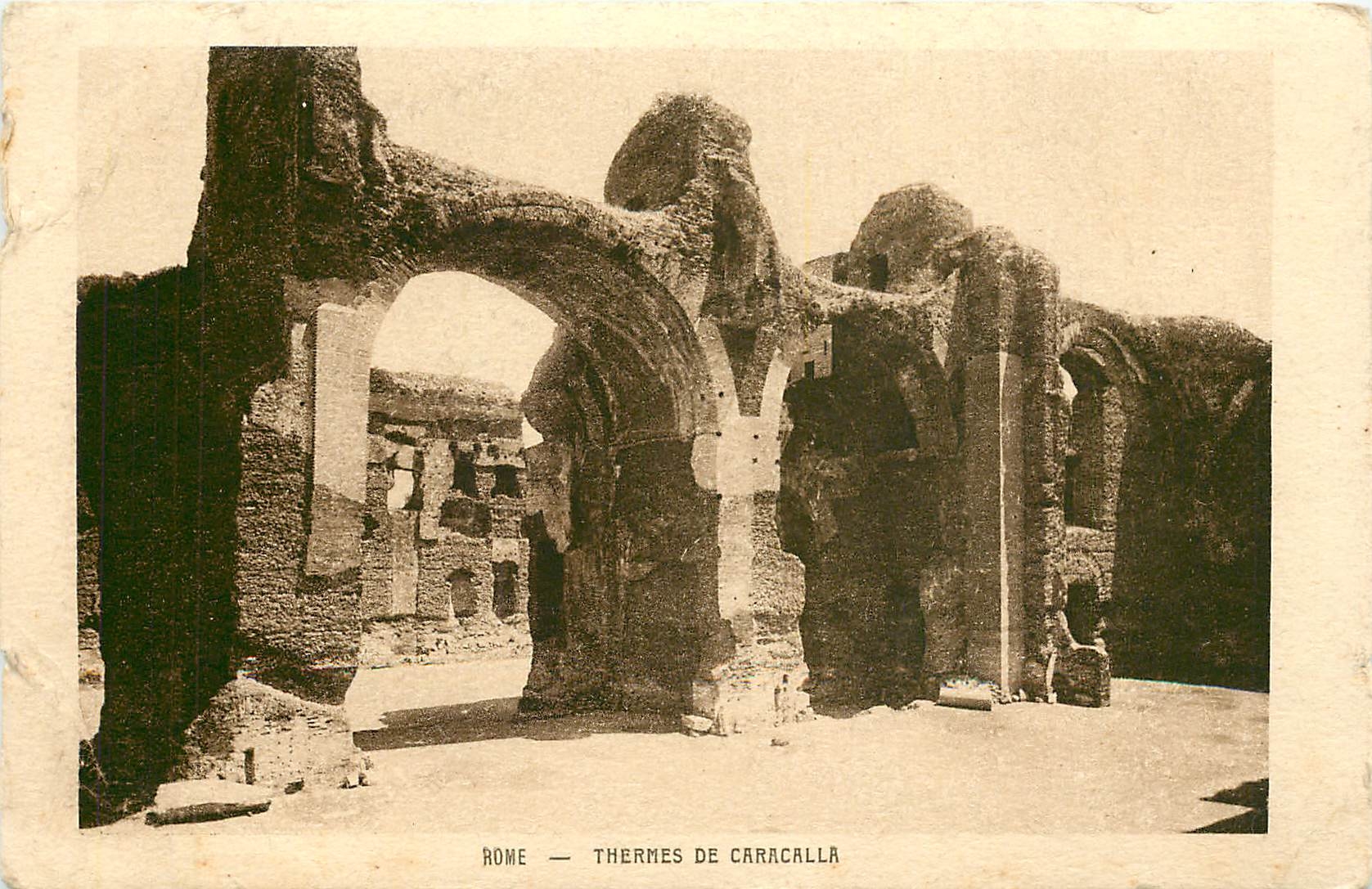 CPA Rome Thermes de Caracalla 
