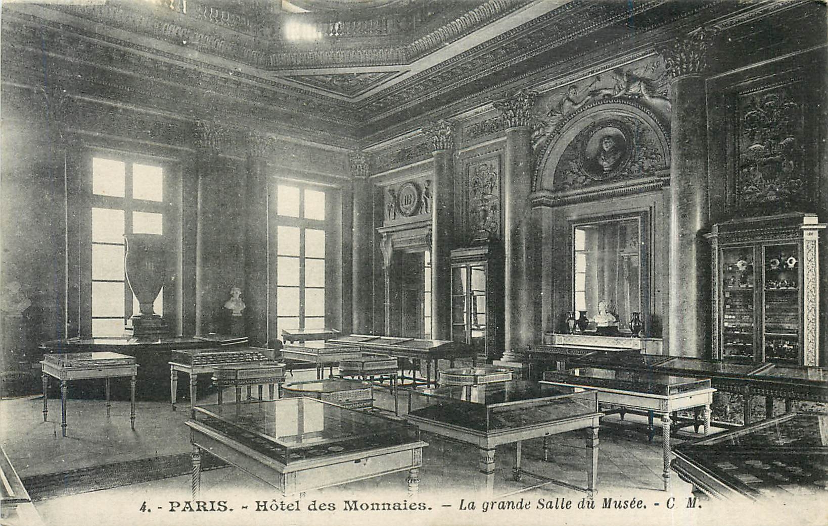 CPA Paris Hotel des Monnaies La grande Salle du Musee