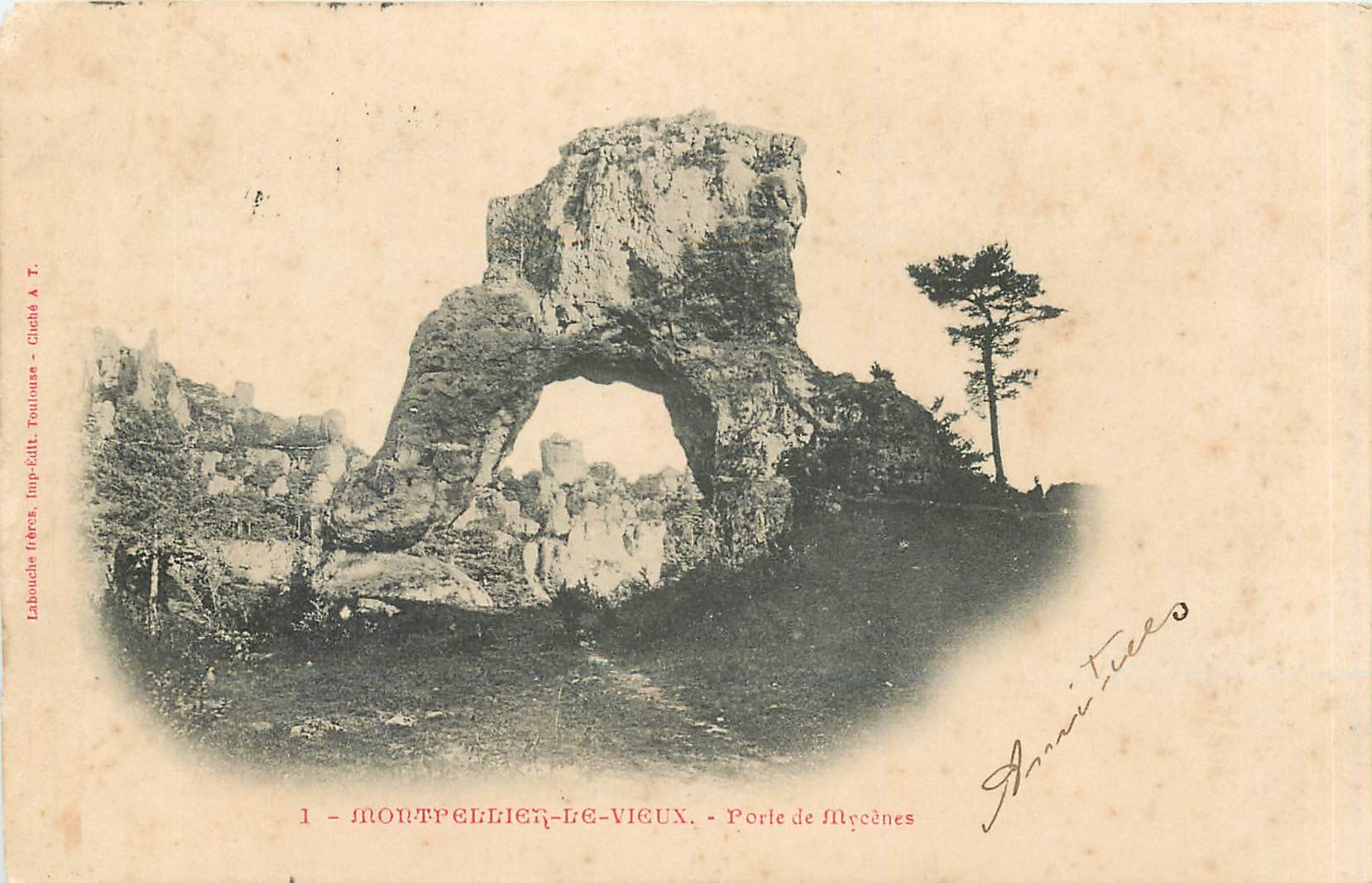 CPA Montpellier le Vieux Porte de Mycones