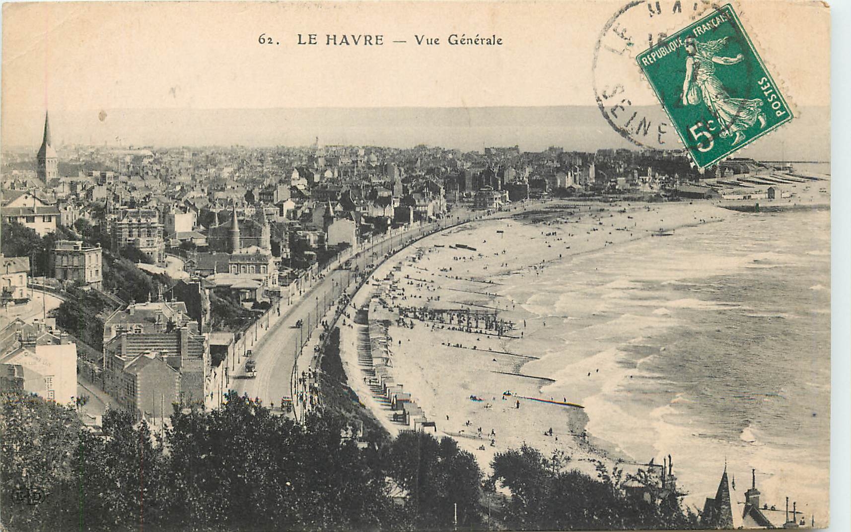 CPA Le Havre Vue Generale 