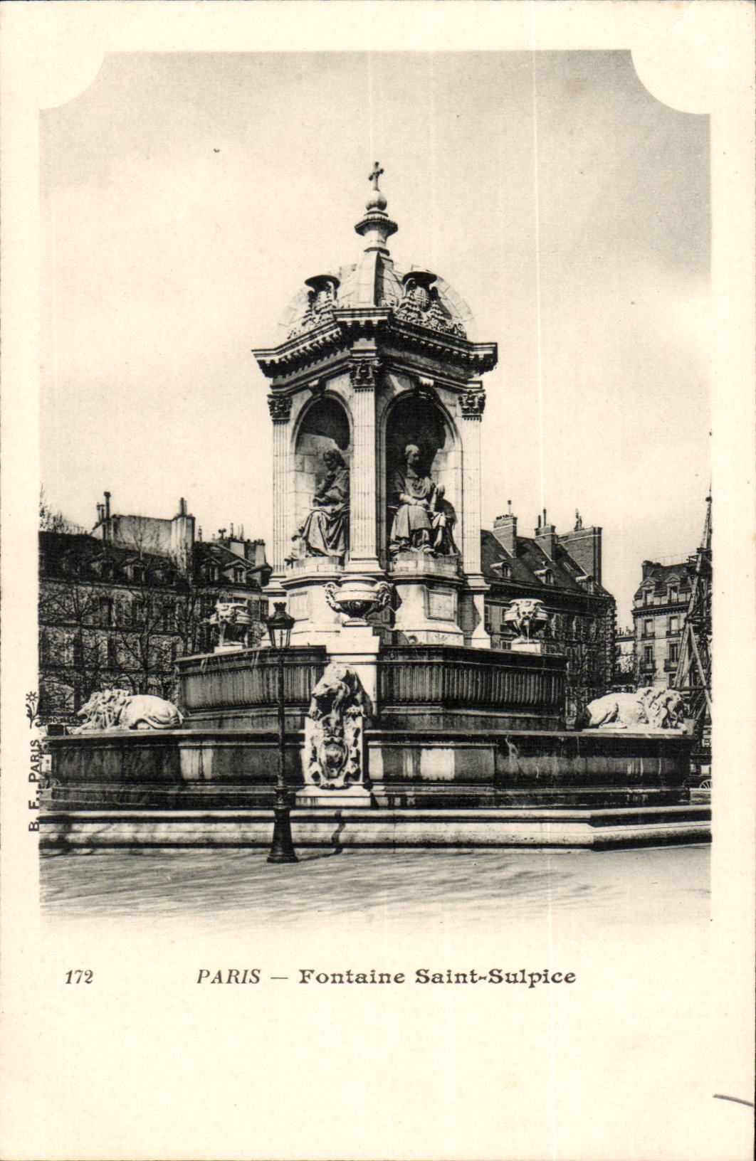 Paris CPA Fontaine Saint Sulpice