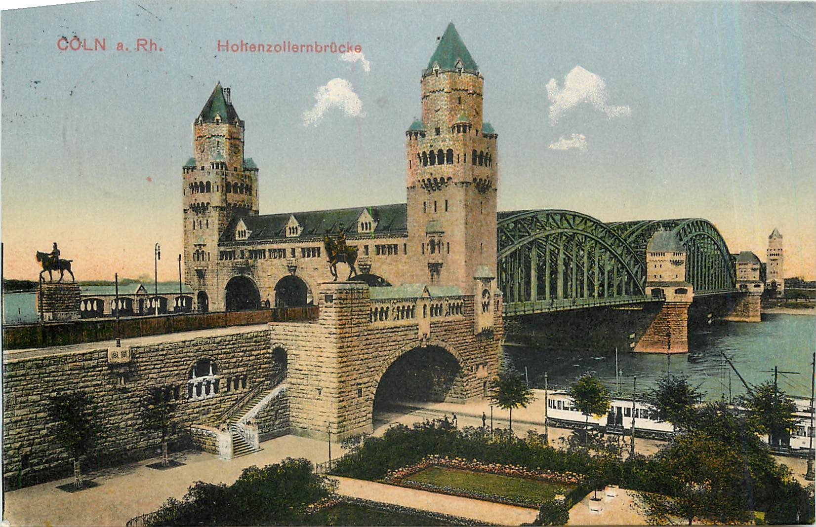 CPA Coln Rh Hohenzollernbrucke 