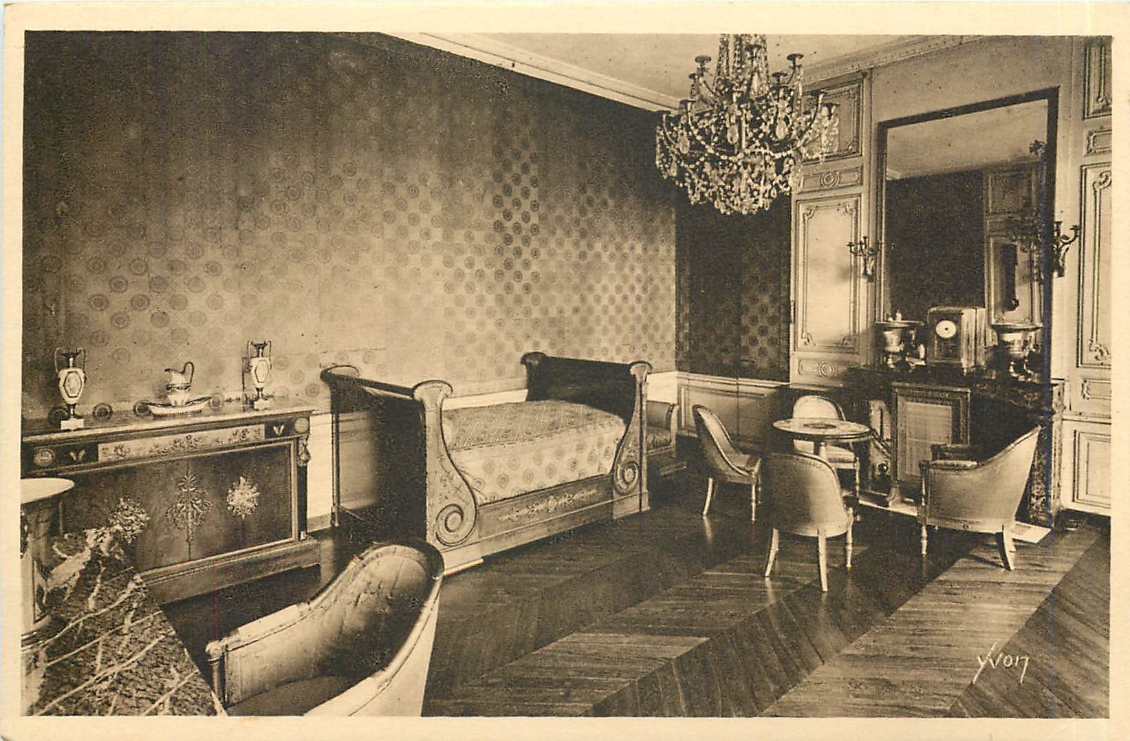 CPA Le Grand Trianon Chambre de Napoleon 