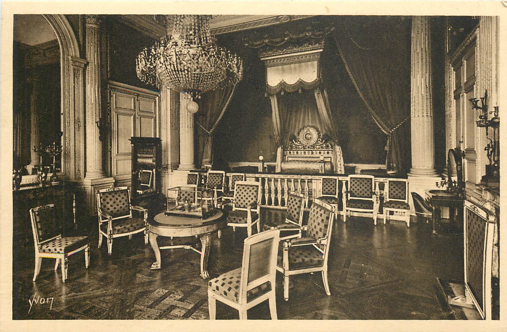 CPA Versailles Le Grand Trianon Chambre de Louis Philippe 