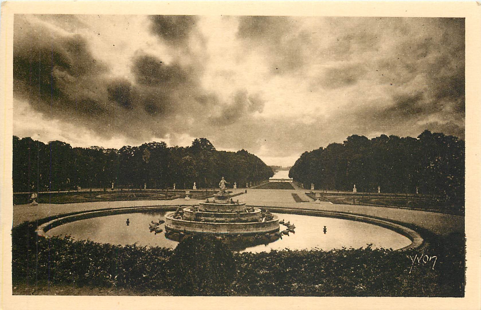 CPA Versailles Bassin de Latone 