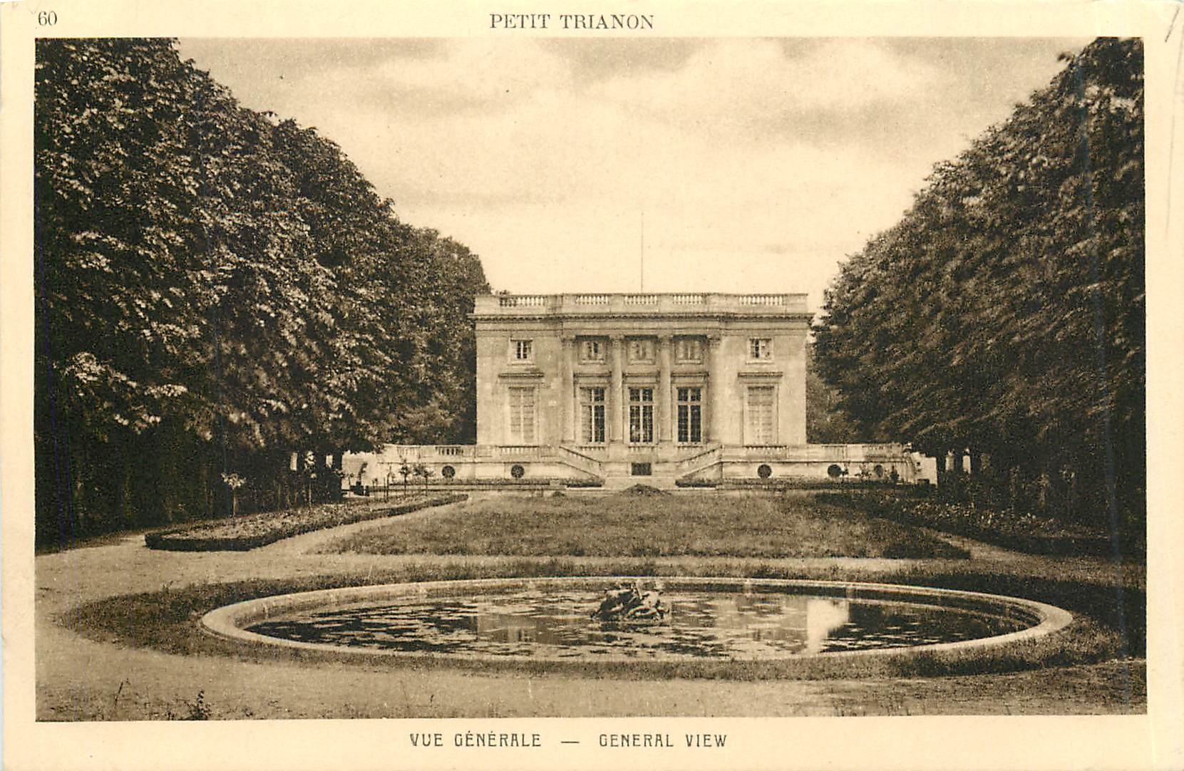 CPA Petit Trianon Vue Generale 