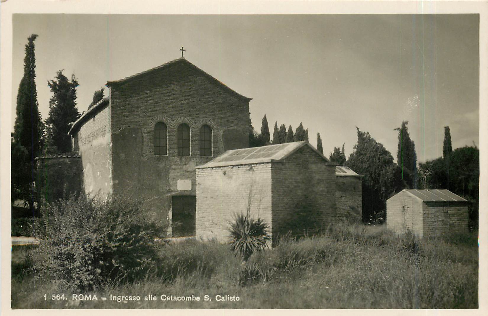 CPA Roma Ingresso alle Catacombe S Calisto 