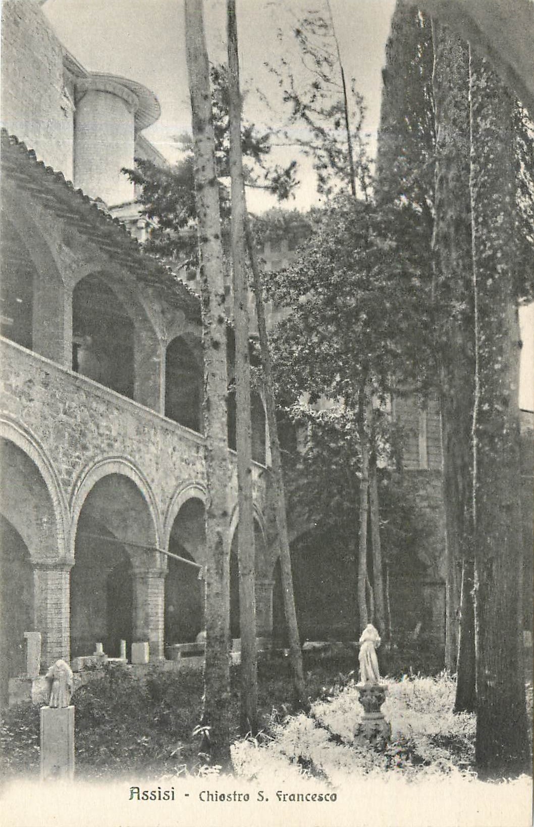 CPA Assisi Chiestro S Francesco 