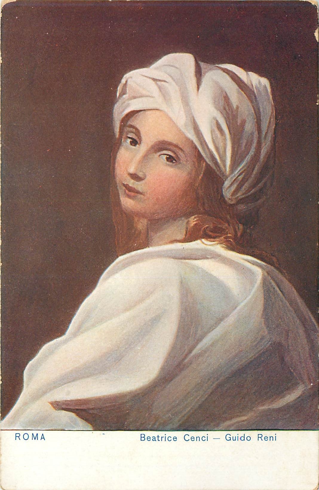 CPA Roma Beatrice Cenci Guido Reni 
