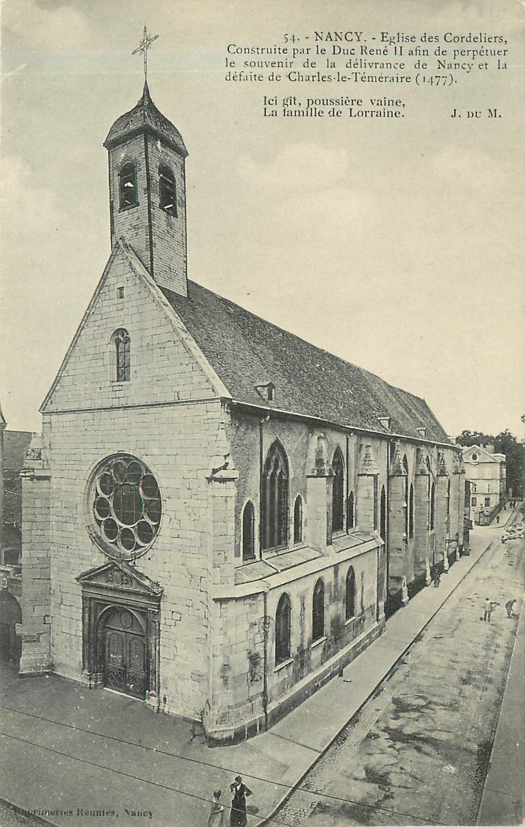 CPA Nancy Eglises des Cordeliers 