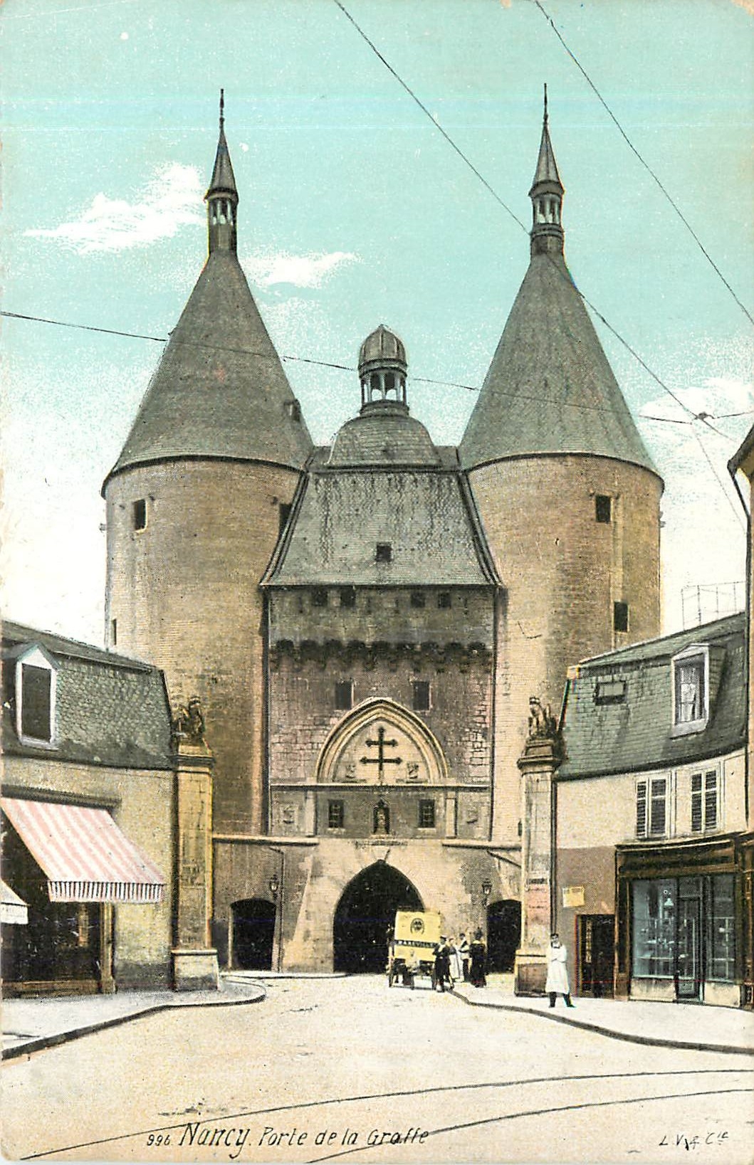 CPA Nancy Porte de la Grotte 