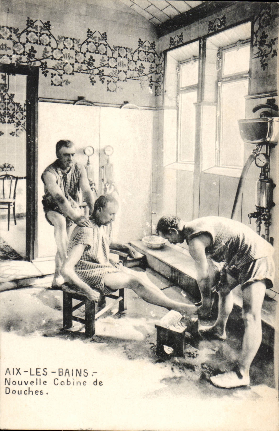 Aix les Bains CPA New shower cubicle TOP