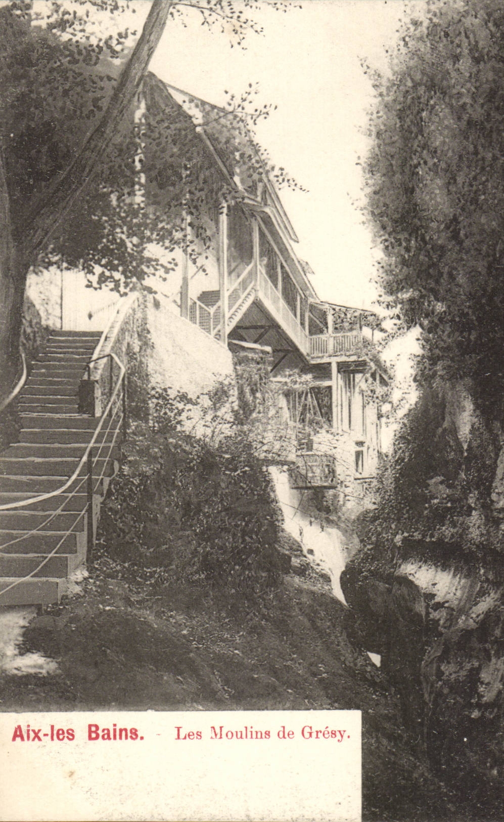 Aix les Bains CPA mills of Gresy