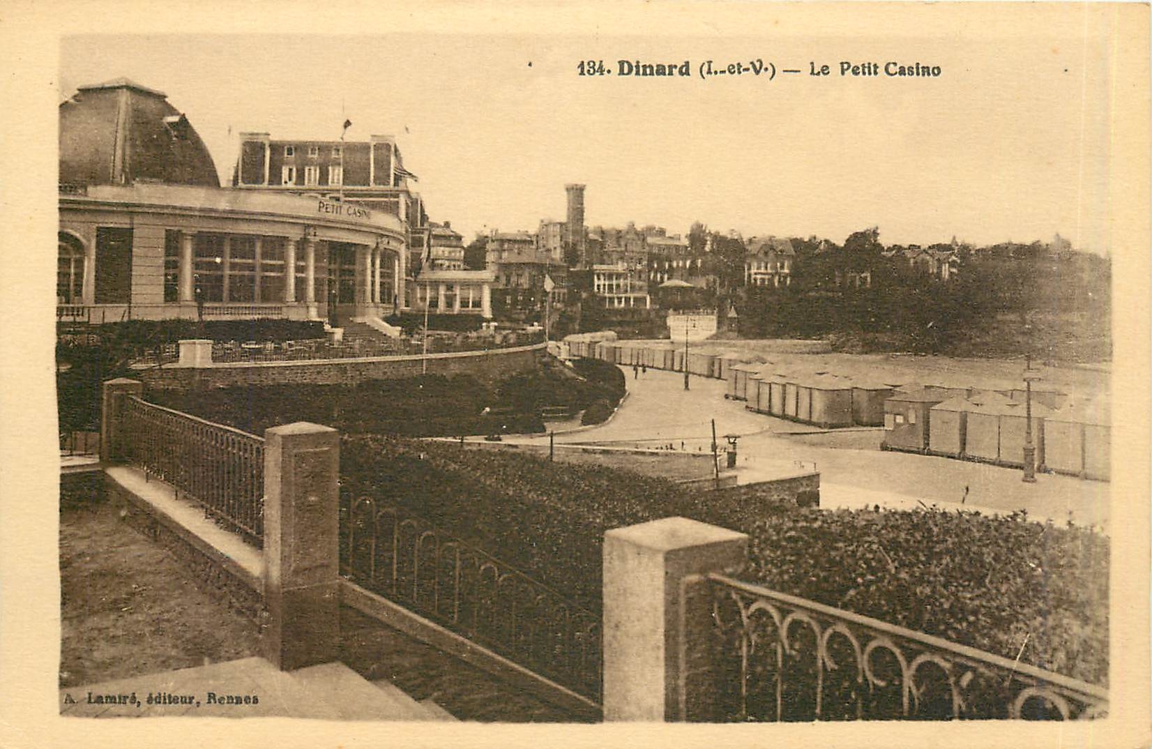 CPA Dinard I et V le Petit Casino 