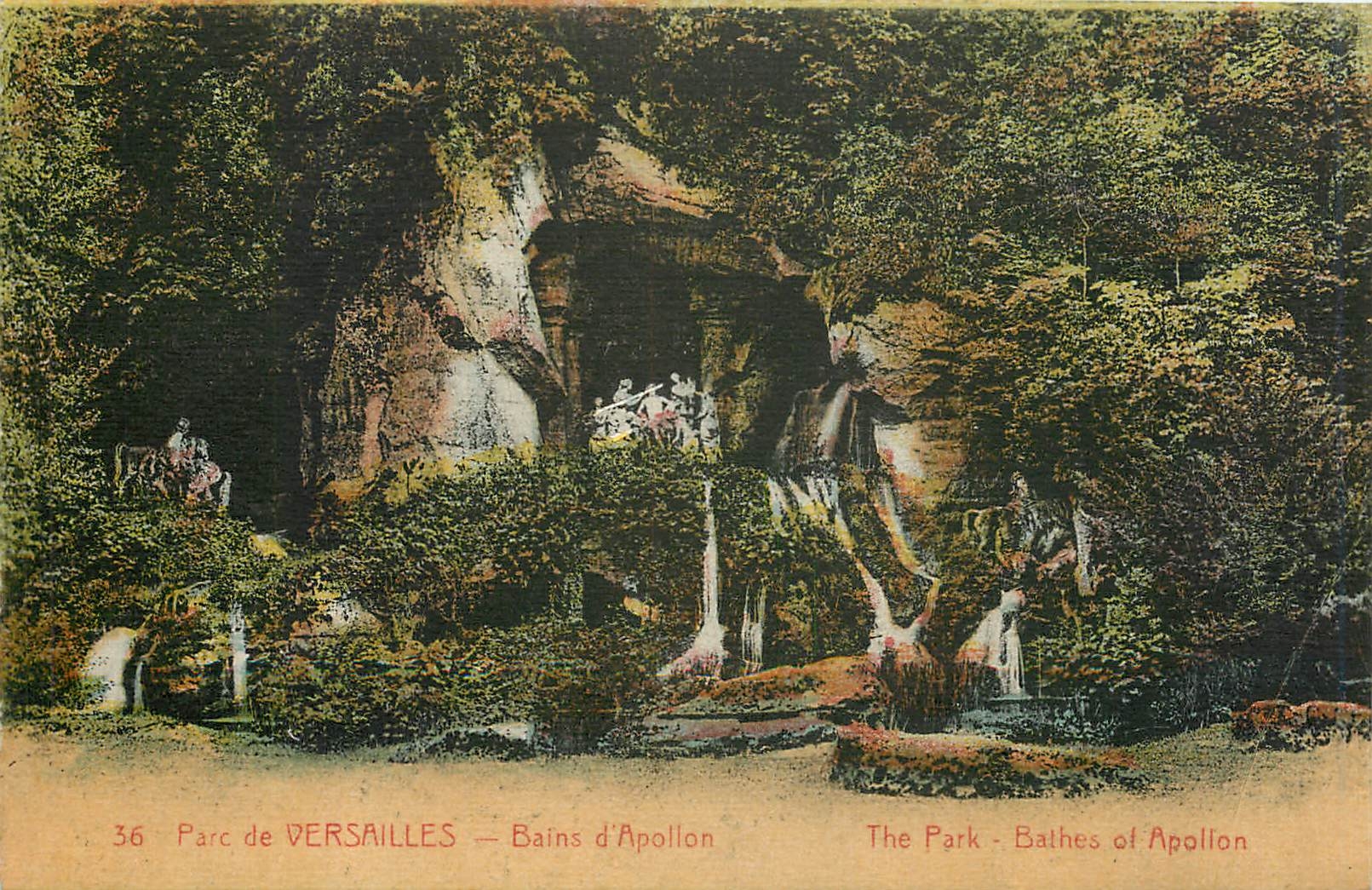 CPA Parc de Versailles Bains d'Apollon 