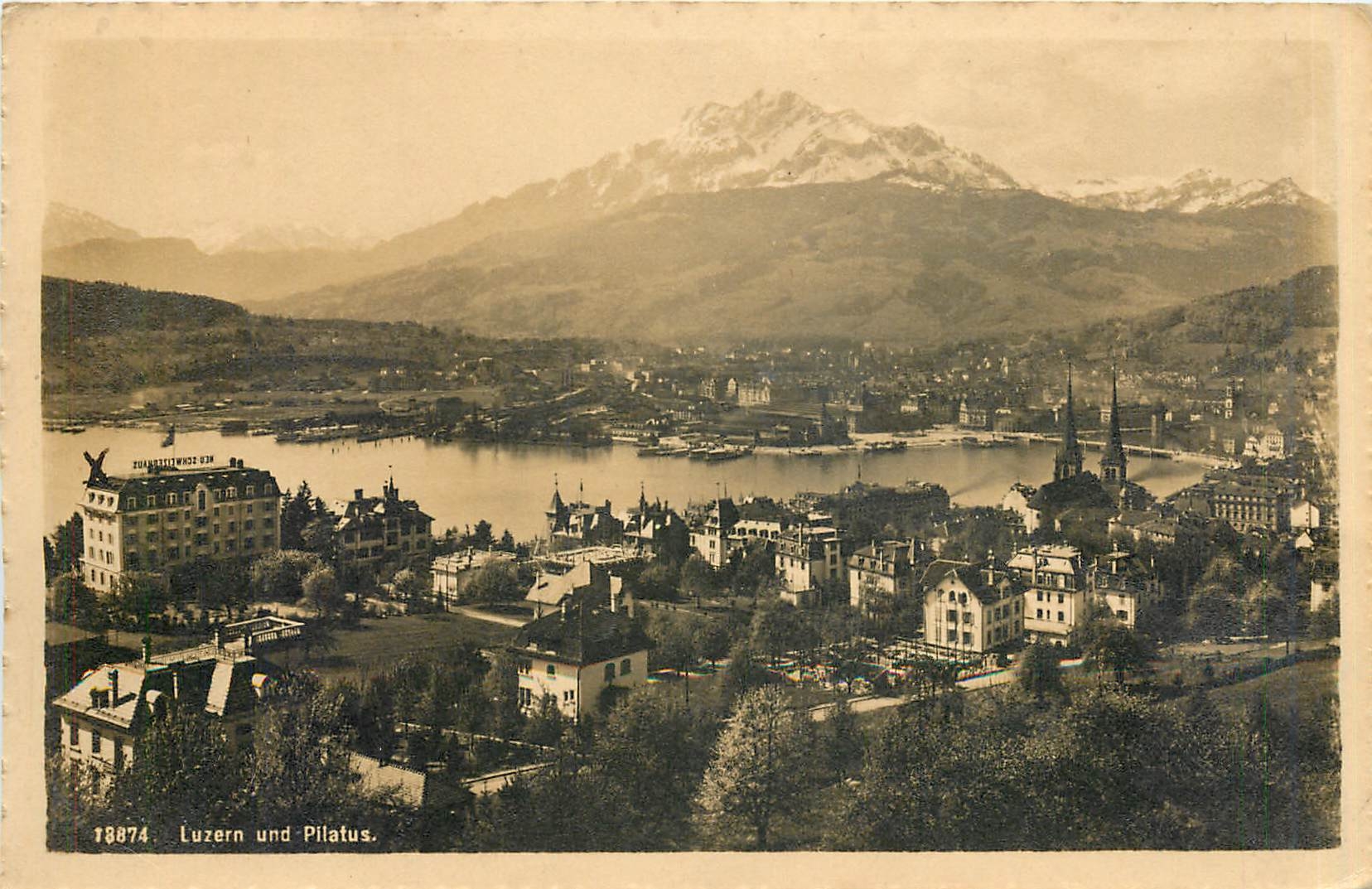 CPA Luzern und pilatus 