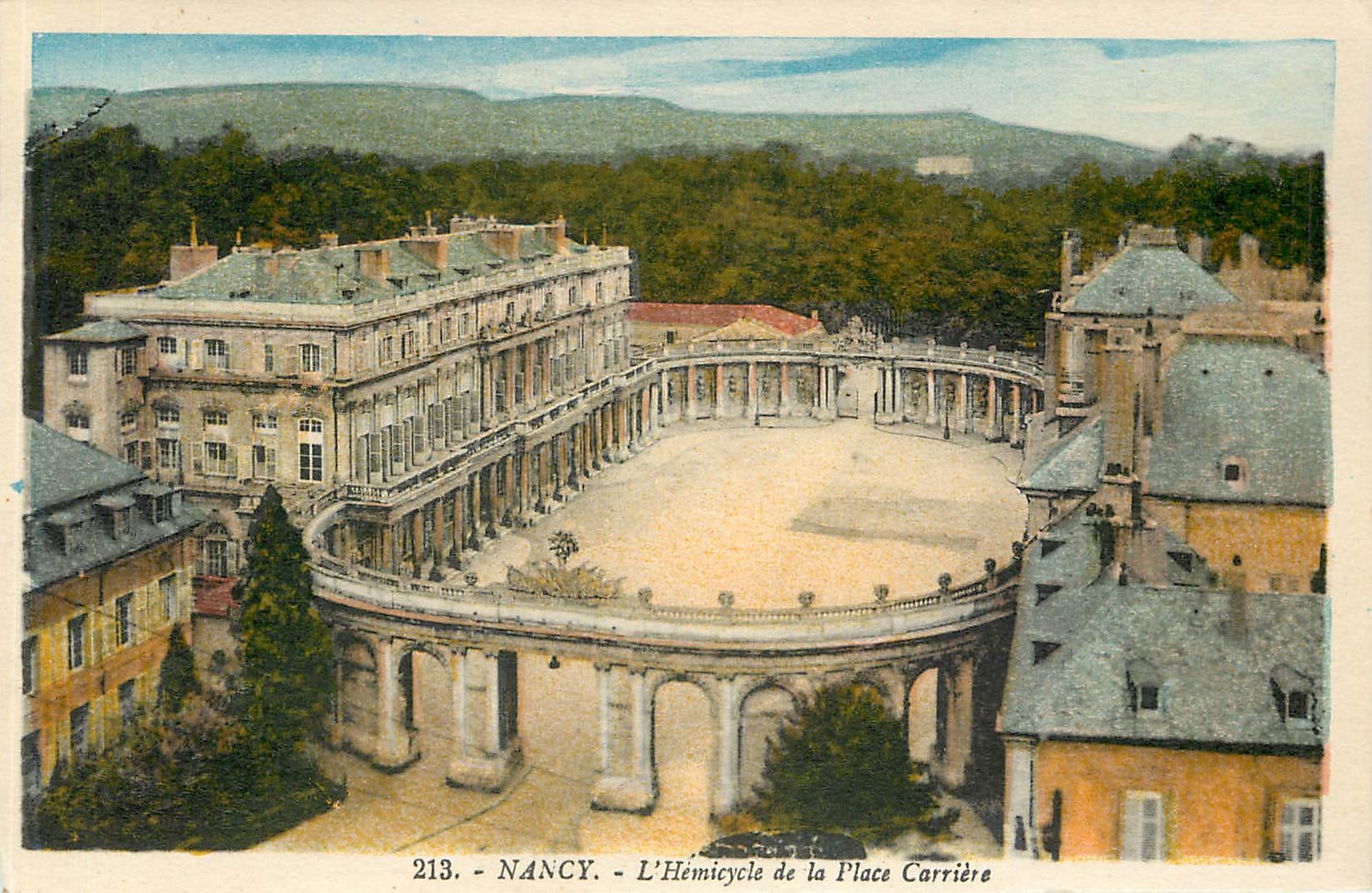 CPA Nancy l'Hemicycle de la Place Carriere 