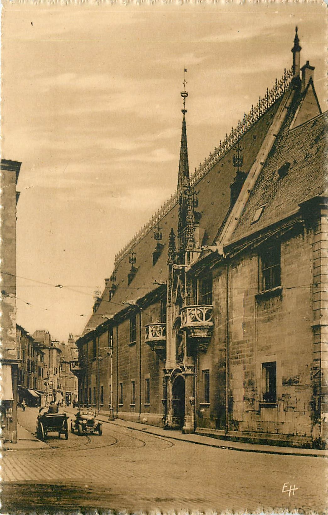 CPA Nancy la Ville aux portes d'Or Palais Ducal Grand rue Ville vieille 