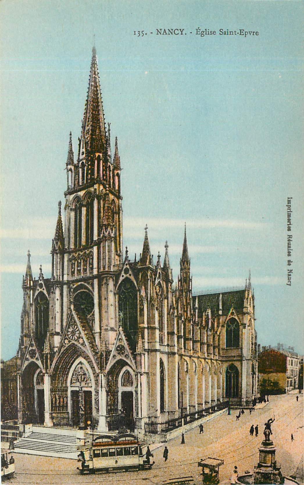 CPA Nancy Eglise Saint Epvre 