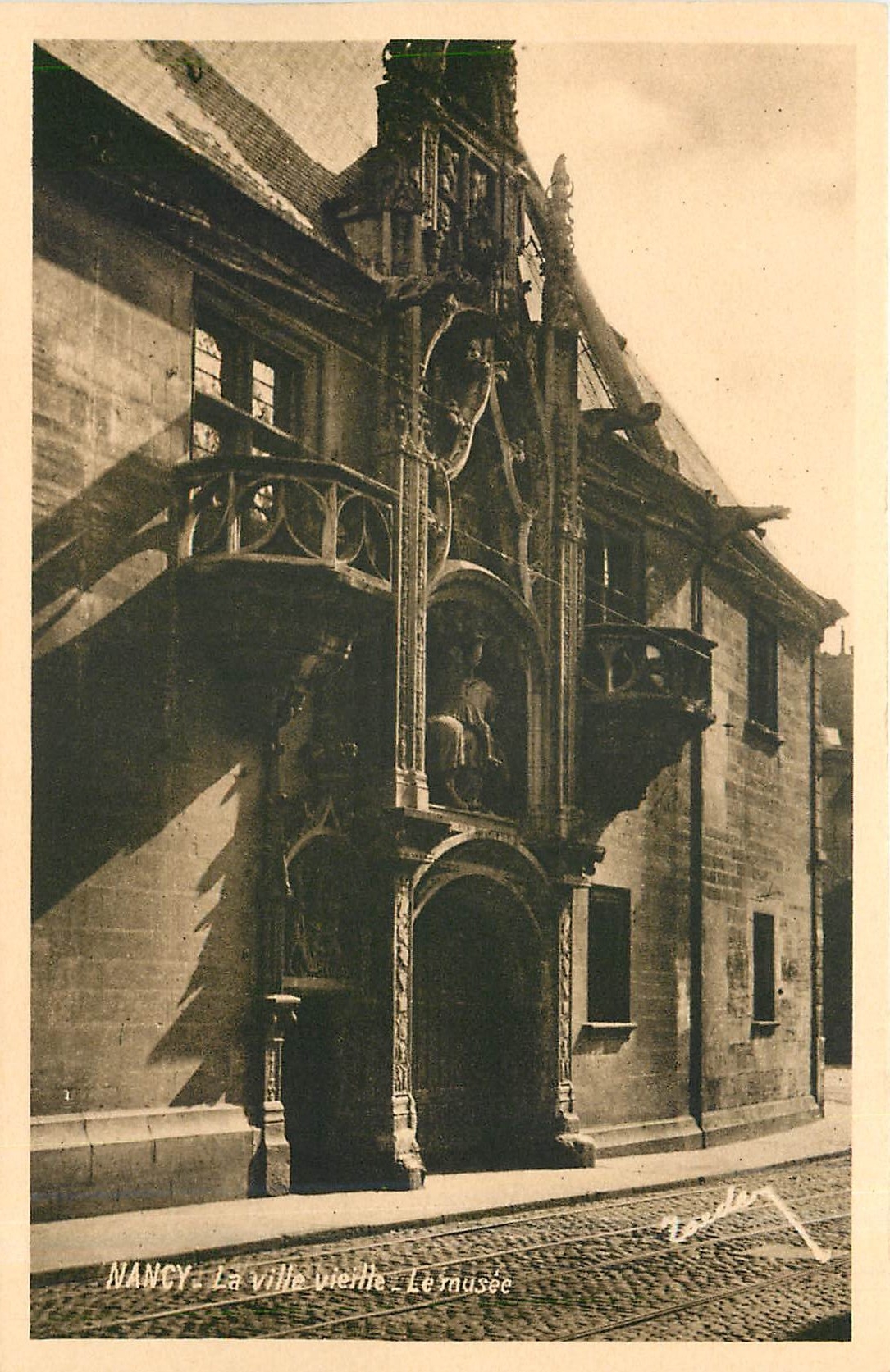 CPA Nancy la Ville Vieille le Musee 