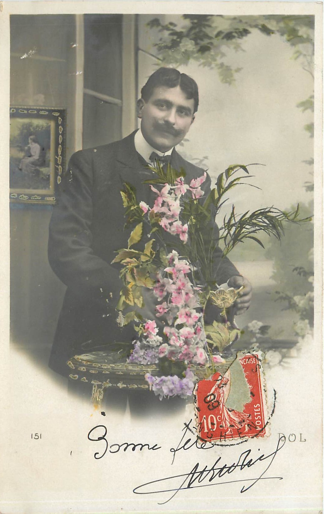 CPA Bonne Fete Homme