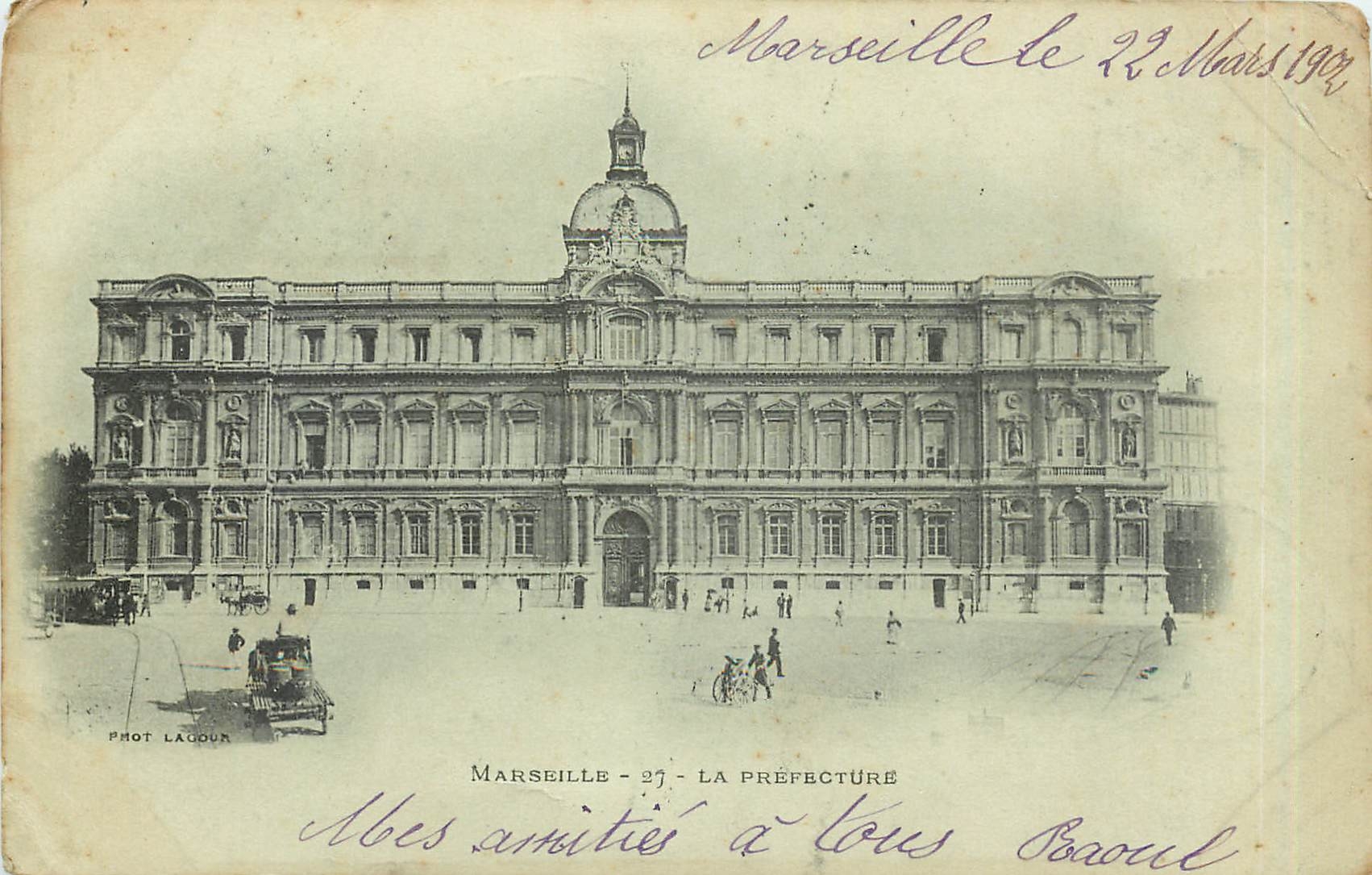 CPA Marseille la prefecture 