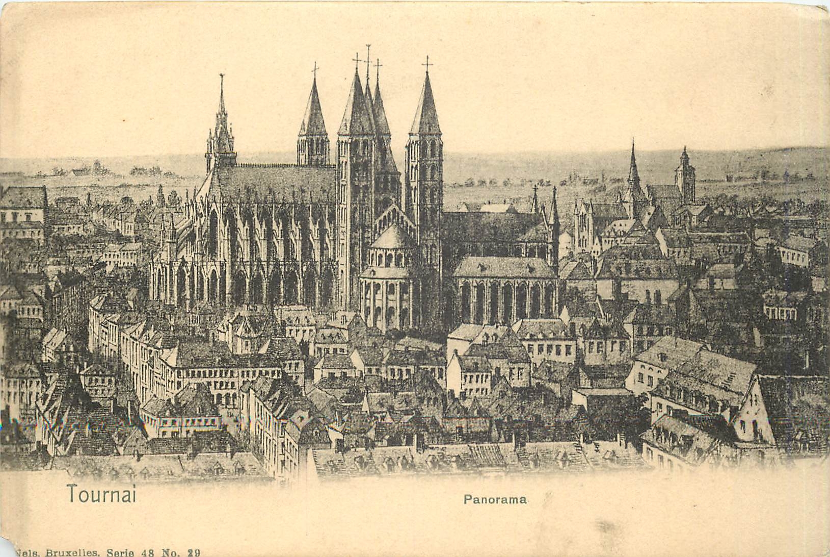 CPA Tournai Panorama 