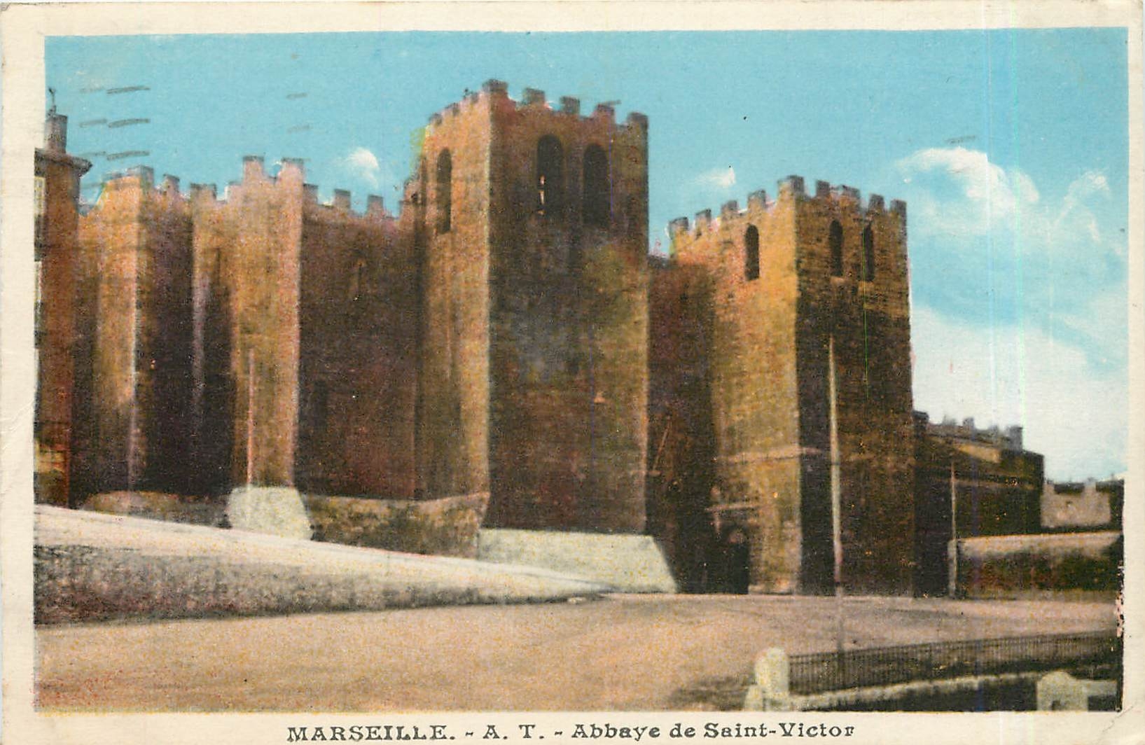 CPA Marseille Abbaye de Saint Victor 