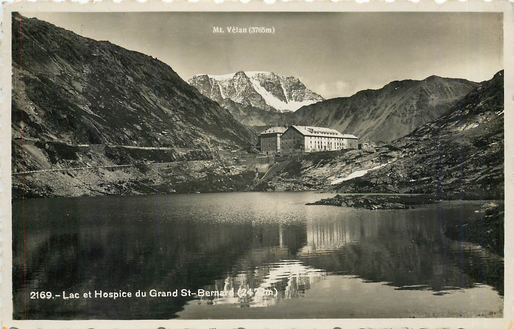 CPA Lac et Hospice du Grand St Bernard 