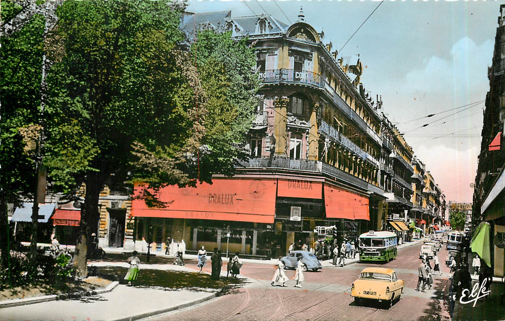 CPM Toulouse la ville rose la rue d'Alsace Lorraine