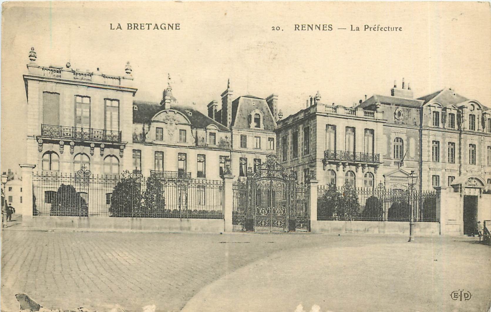 CPA La Bretagne Rennes la Prefecture 