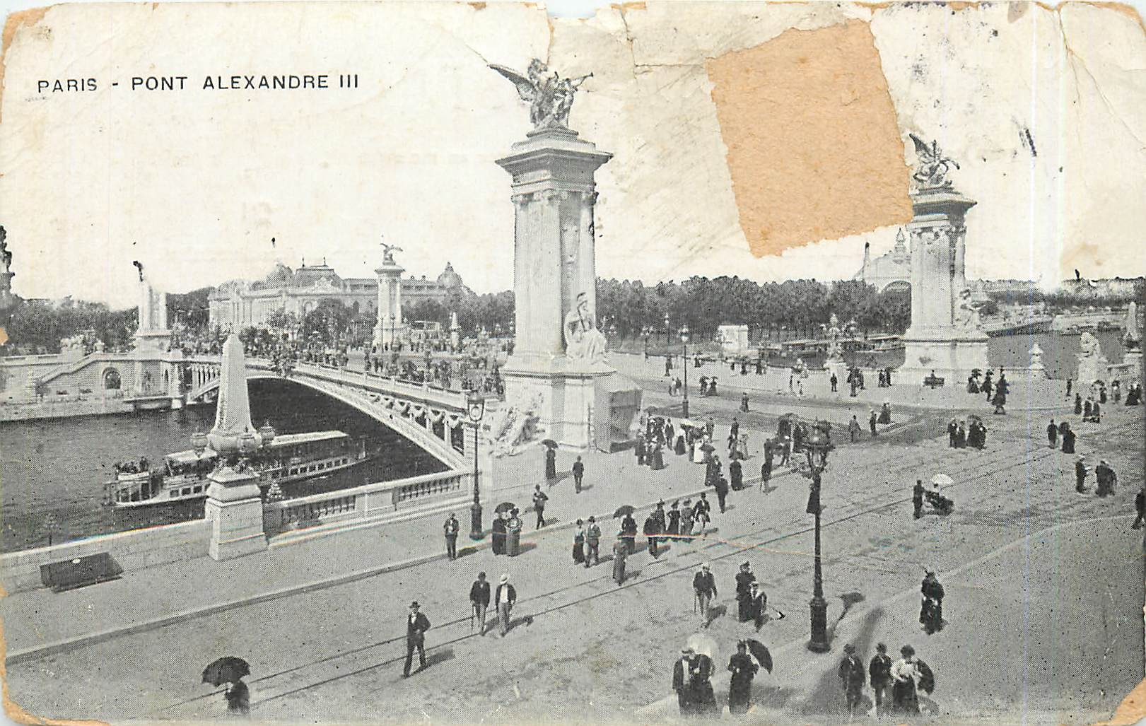 CPA Paris Pont Alexandre III