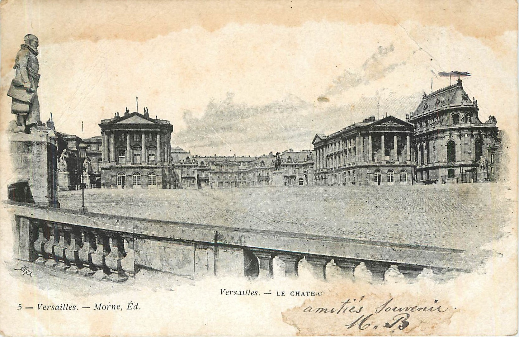 CPA Versailles Le Chateau 