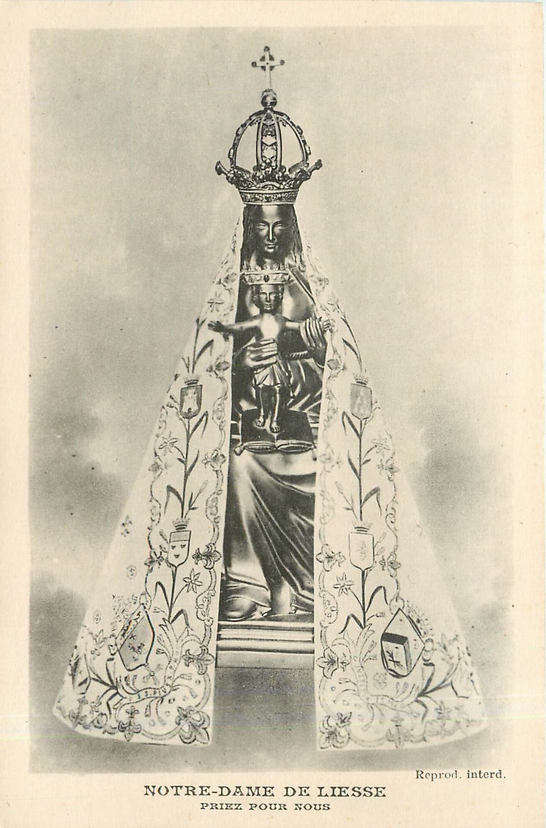 CPA Notre Dame de Liesse Priez Pour Nous 