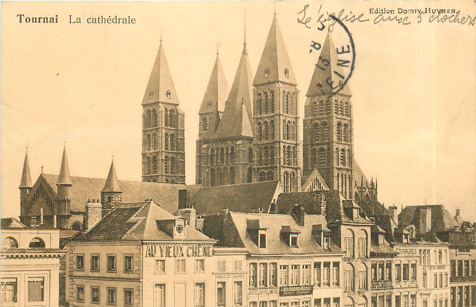 CPA Tournai La Cathedrale 