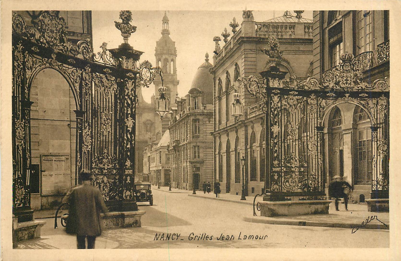 CPA Nancy Grilles Jean Lamour 