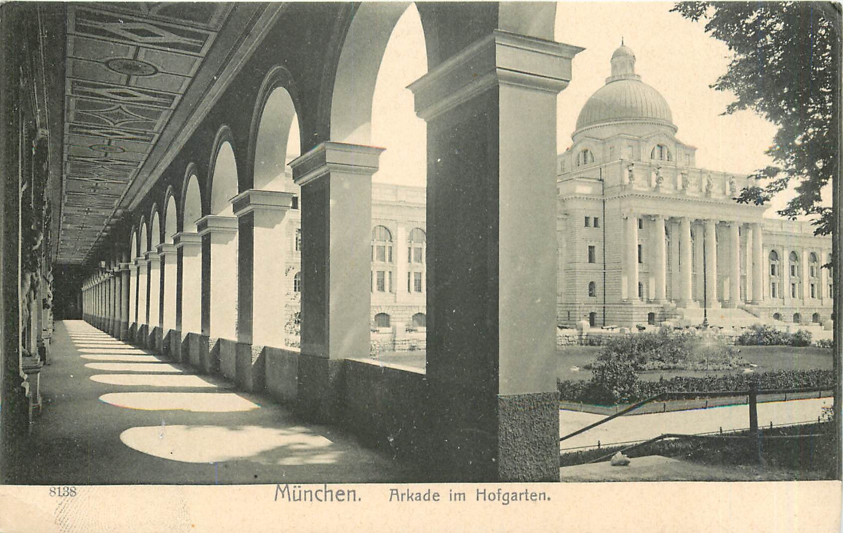 CPA Munchen Arkade im Hofgarten