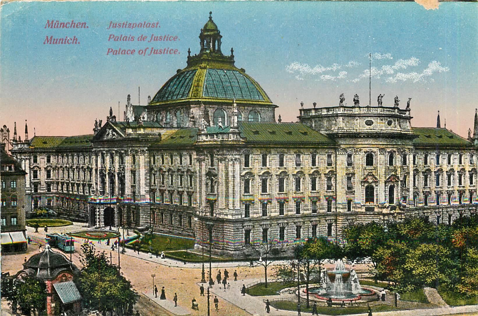 CPA Munich Palais de Justice 