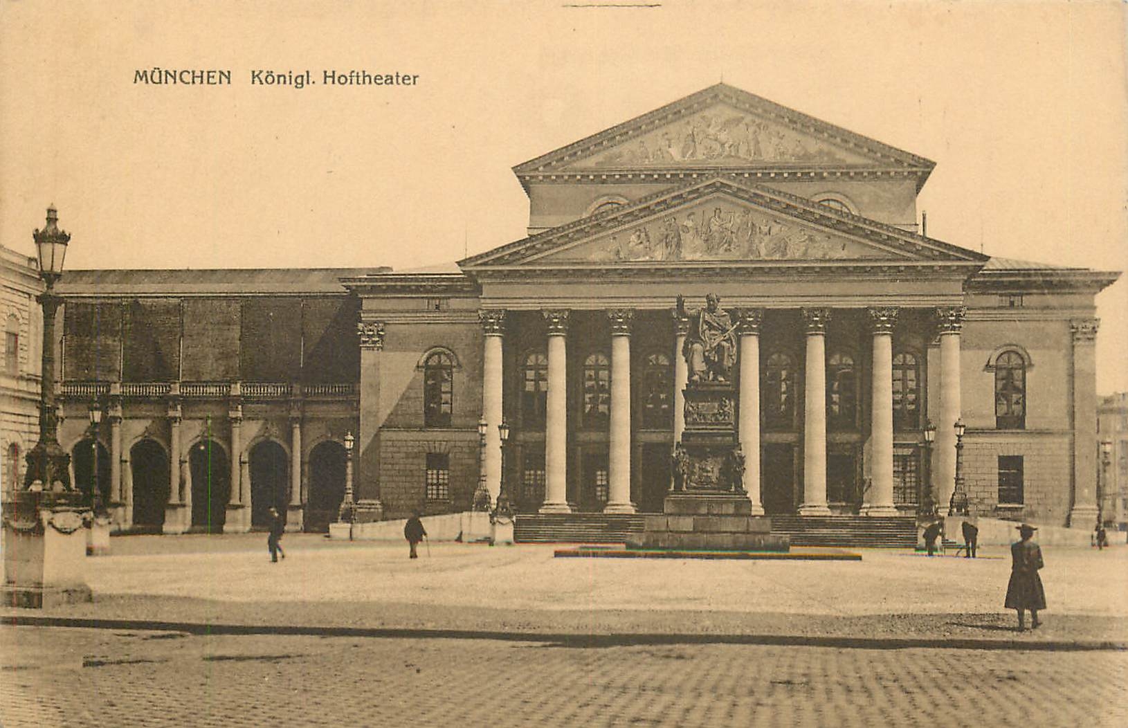 CPA Munchen Konigl Hoftheater 