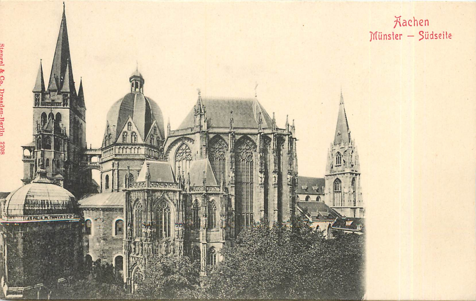 CPA Munster Sudseite Aachen