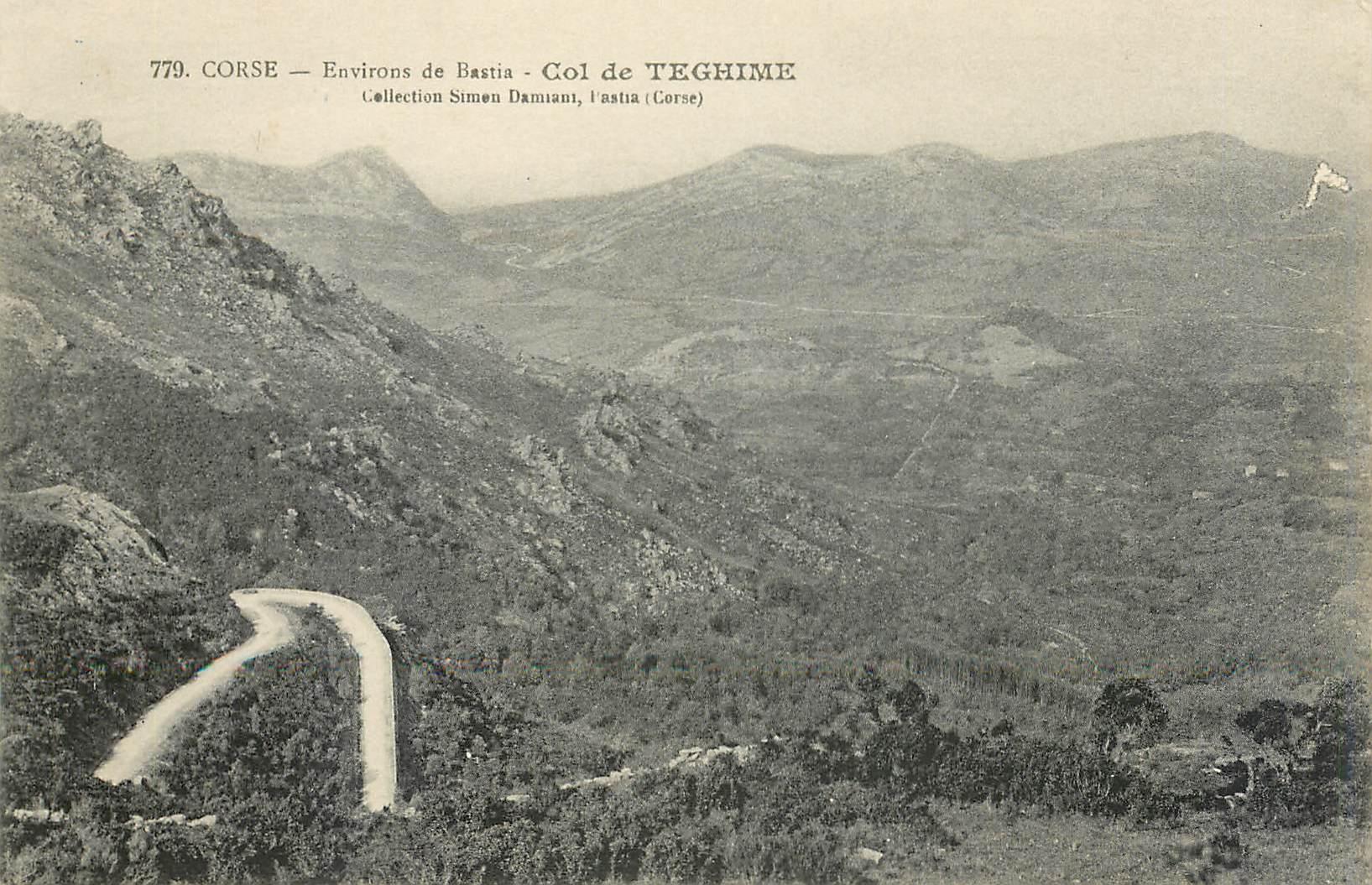 CPA Corse - Environs de Bastia - Col de Teghime