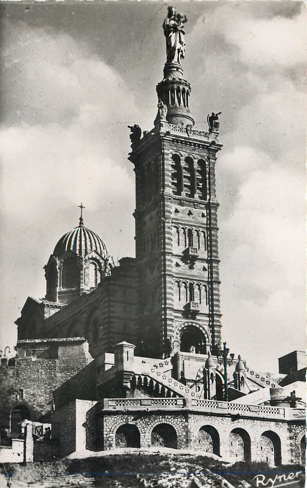 CPM Marseille - Basilique de N. D. de la Garde