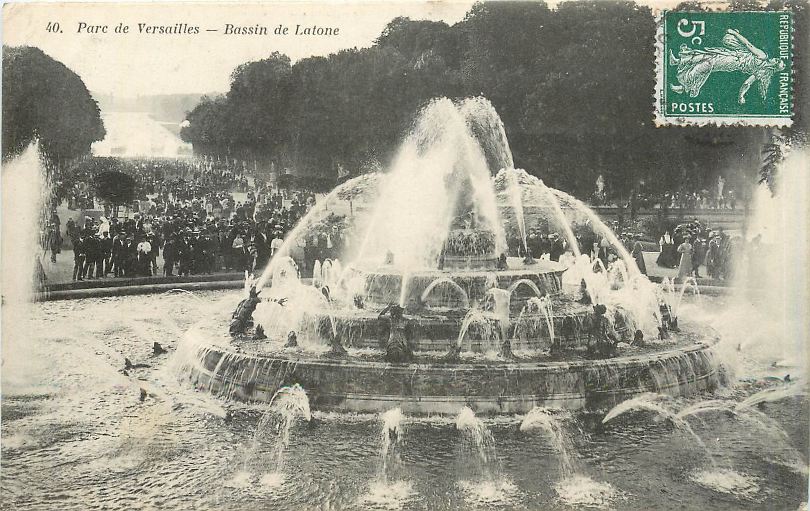 CPA Parc de Versailles - Bassin de Latone