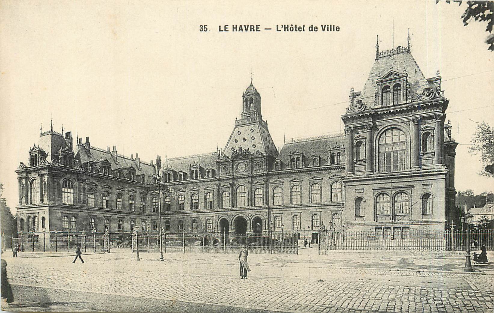 CPA Le Havre  -  L'Hotel de Ville